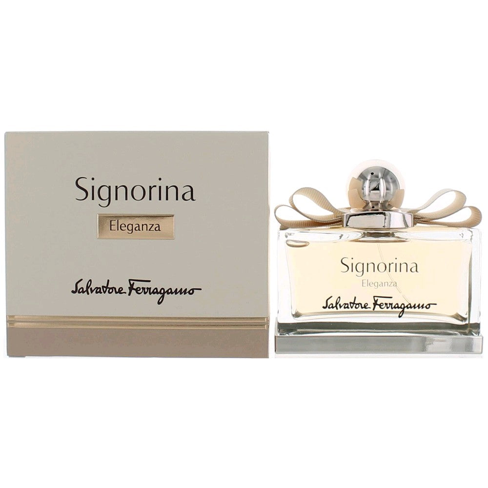 Bottle of Signorina Eleganza by Salvatore Ferragamo, 3.4 oz Eau De Parfum Spray for Women